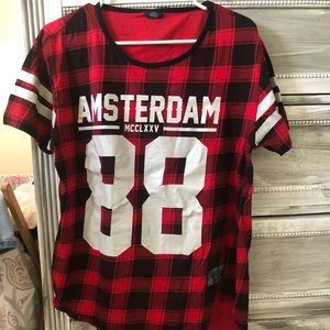 Amsterdam oversized jersey tee